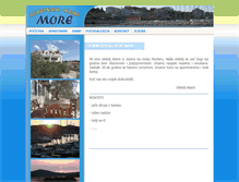 Tablet Screenshot of apartmani-kamp-more.com
